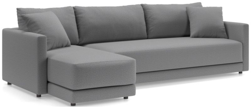 Gather Deep 2-Piece Chaise Bench Sectional Sofa - image 0 of 15