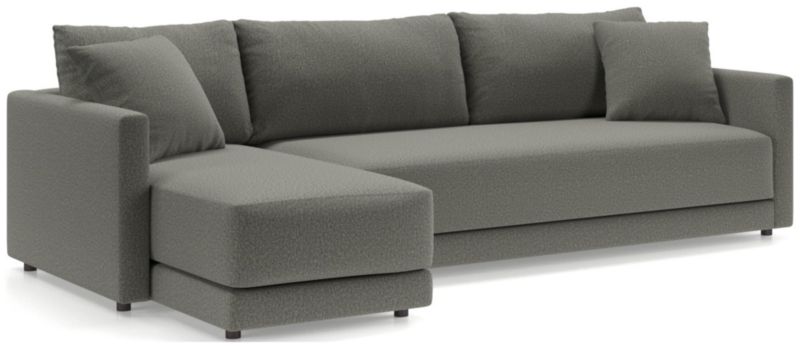 Gather Deep 2-Piece Chaise Bench Sectional Sofa - image 0 of 15