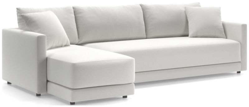 Gather Deep 2-Piece Chaise Bench Sectional Sofa - image 0 of 15