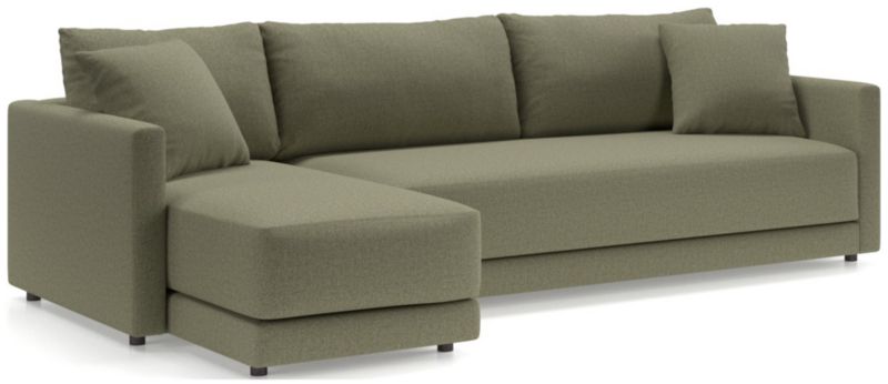 Gather Deep 2-Piece Chaise Bench Sectional Sofa - image 0 of 15