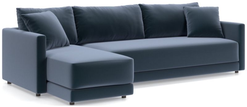 Gather Deep 2-Piece Chaise Bench Sectional Sofa - image 0 of 15