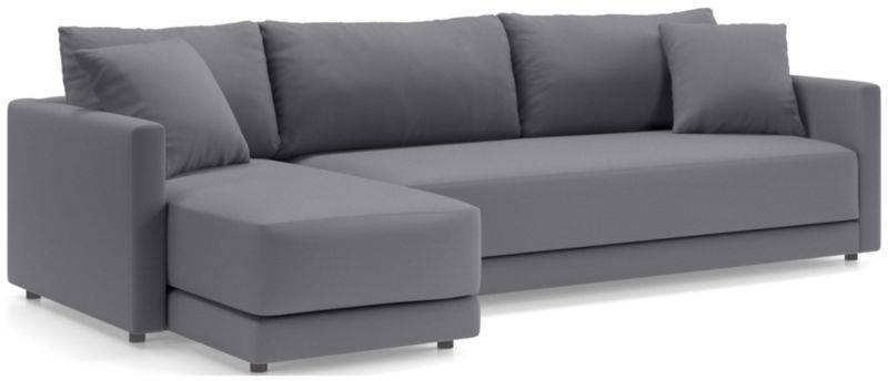 Gather Deep 2-Piece Chaise Bench Sectional Sofa - image 0 of 15