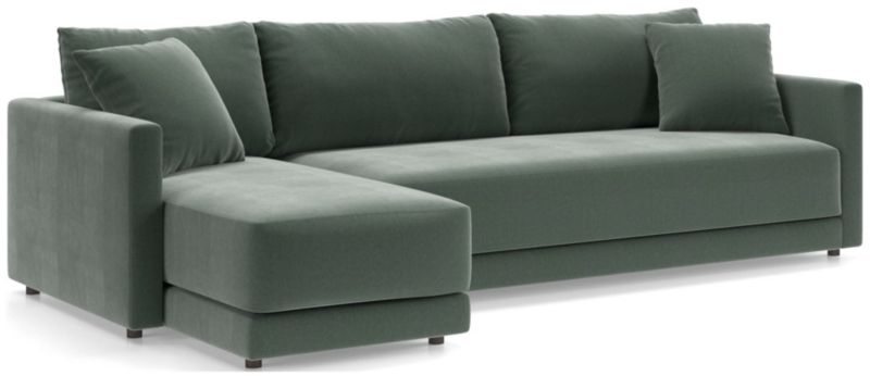 Gather Deep 2-Piece Chaise Bench Sectional Sofa - image 0 of 15