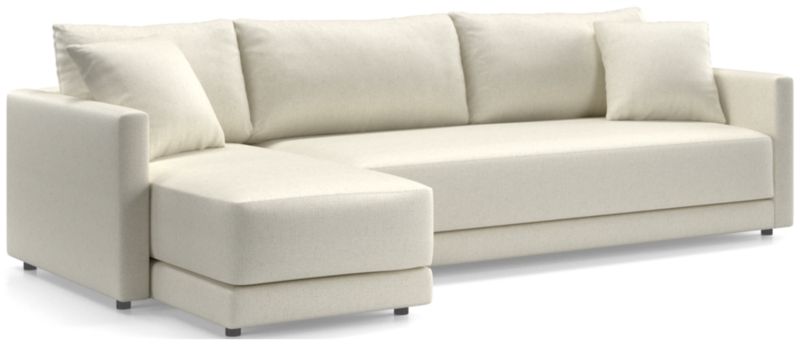 Gather Deep 2-Piece Chaise Bench Sectional Sofa - image 0 of 15