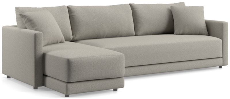 Gather Deep 2-Piece Chaise Bench Sectional Sofa - image 0 of 15