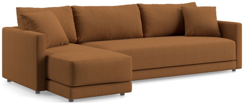 Gather Deep 2-Piece Chaise Bench Sectional Sofa - image 0 of 15