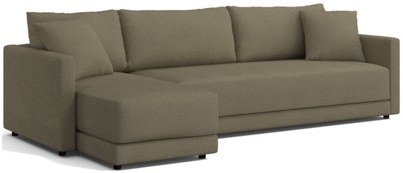 Gather Deep 2-Piece Chaise Bench Sectional Sofa - image 0 of 15