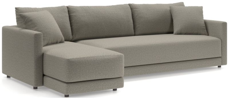 Gather Deep 2-Piece Chaise Bench Sectional Sofa - image 0 of 15