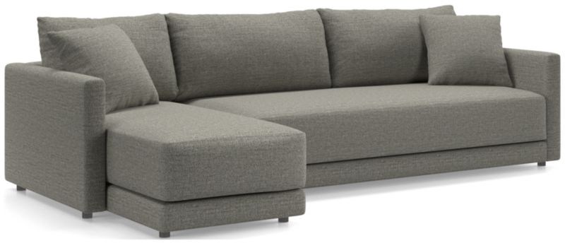 Gather Deep 2-Piece Chaise Bench Sectional Sofa - image 0 of 15