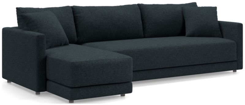 Gather Deep 2-Piece Chaise Bench Sectional Sofa - image 0 of 15