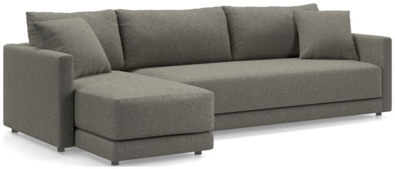 Gather Deep 2-Piece Chaise Bench Sectional Sofa - image 0 of 15