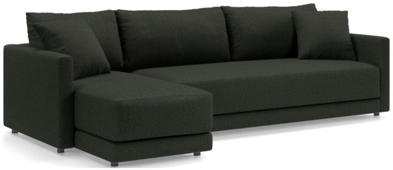 Gather Deep 2-Piece Chaise Bench Sectional Sofa - image 0 of 15