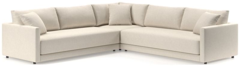 Gather Deep 3-Piece L-Shaped Bench Sectional Sofa - image 0 of 15