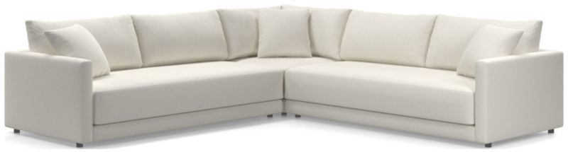 Gather Deep 3-Piece L-Shaped Bench Sectional Sofa - image 0 of 14