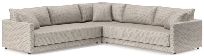 Gather Deep 3-Piece L-Shaped Bench Sectional Sofa - image 0 of 14