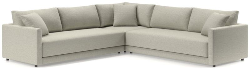 Gather Deep 3-Piece L-Shaped Bench Sectional Sofa - image 0 of 14