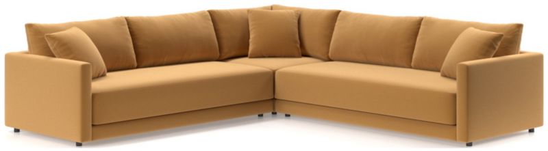 Gather Deep 3-Piece L-Shaped Bench Sectional Sofa - image 0 of 14