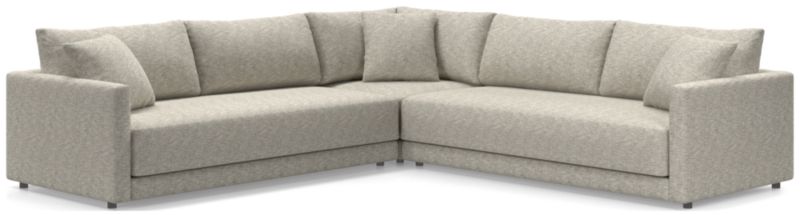 Gather Deep 3-Piece L-Shaped Bench Sectional Sofa - image 0 of 14