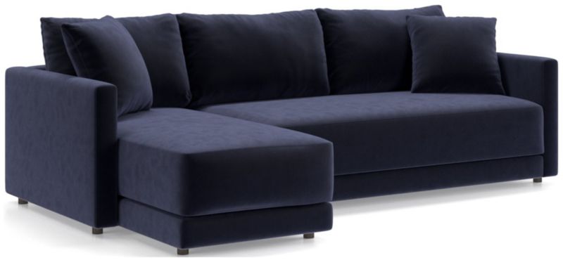 Gather Deep 2-Piece Chaise Apartment Bench Sectional Sofa - image 0 of 15