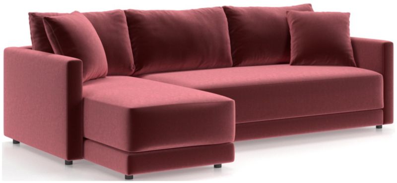 Gather Deep 2-Piece Chaise Apartment Bench Sectional Sofa - image 0 of 15