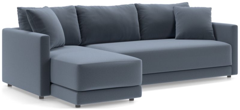 Gather Deep 2-Piece Chaise Apartment Bench Sectional Sofa - image 0 of 15