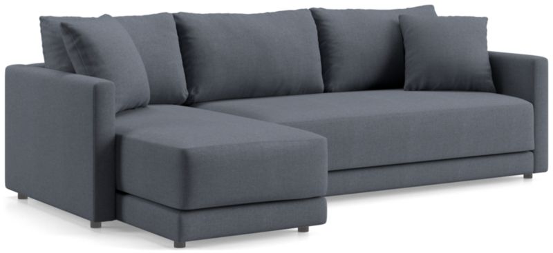 Gather Deep 2-Piece Chaise Apartment Bench Sectional Sofa - image 0 of 15