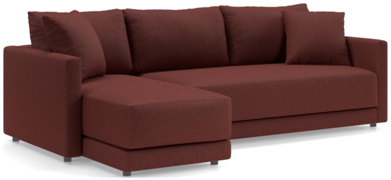 Gather Deep 2-Piece Chaise Apartment Bench Sectional Sofa - image 0 of 15