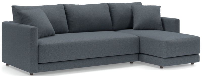 Gather Deep 2-Piece Chaise Apartment Bench Sectional Sofa - image 0 of 15