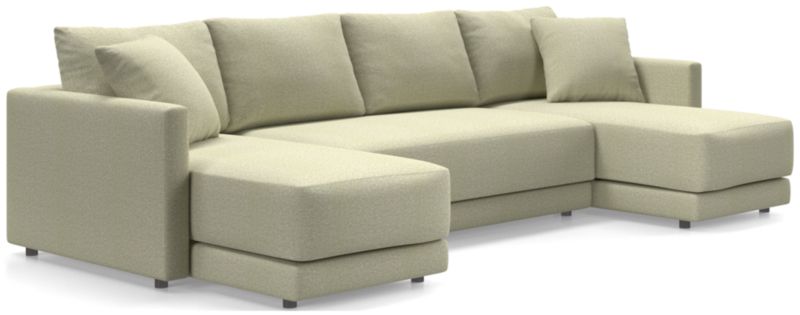 Gather Deep 3-Piece U-Shaped Bench Sectional Sofa - image 0 of 16