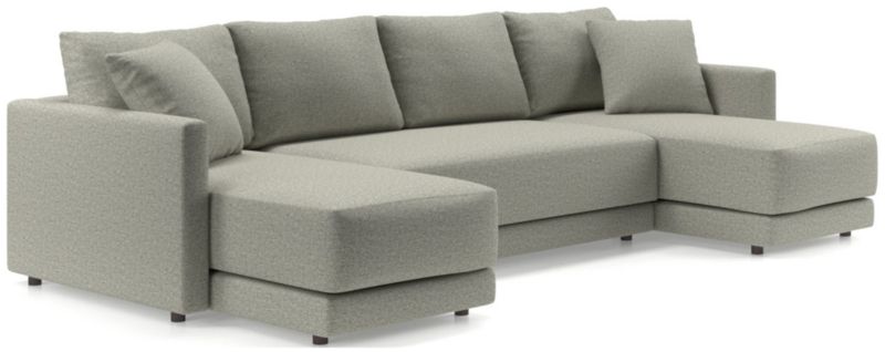 Gather Deep 3-Piece U-Shaped Bench Sectional Sofa - image 0 of 15