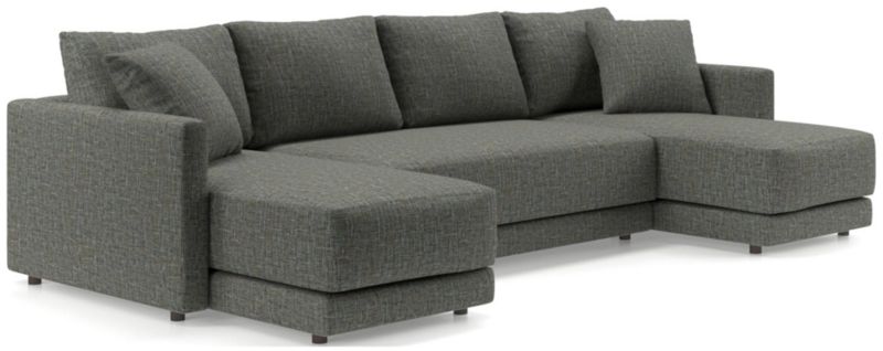 Gather Deep 3-Piece U-Shaped Bench Sectional Sofa - image 0 of 15