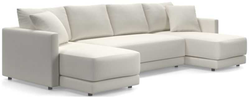 Gather Deep 3-Piece U-Shaped Bench Sectional Sofa - image 0 of 16