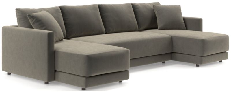 Gather Deep 3-Piece U-Shaped Bench Sectional Sofa - image 0 of 16