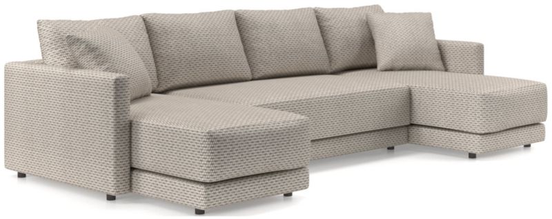 Gather Deep 3-Piece U-Shaped Bench Sectional Sofa - image 0 of 15