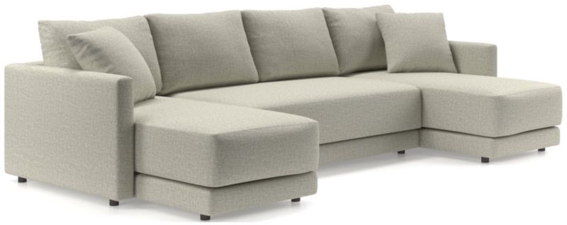 Gather Deep 3-Piece U-Shaped Bench Sectional Sofa - image 0 of 15