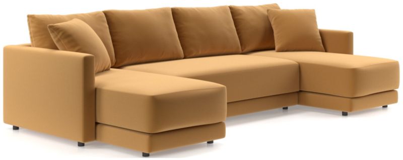 Gather Deep 3-Piece U-Shaped Bench Sectional Sofa - image 0 of 15