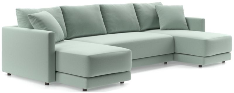 Gather Deep 3-Piece U-Shaped Bench Sectional Sofa - image 0 of 16