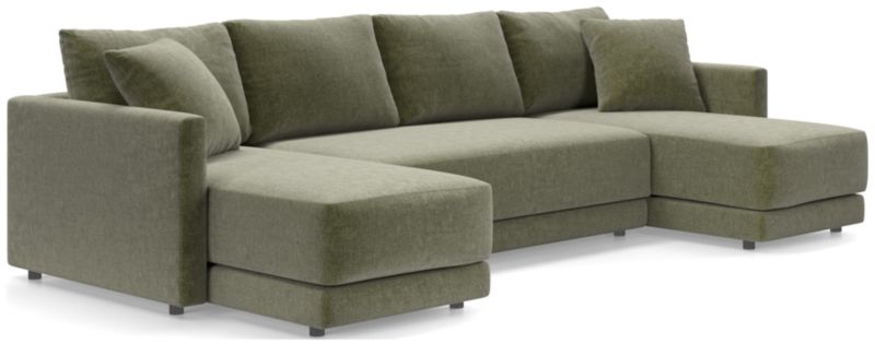 Gather Deep 3-Piece U-Shaped Bench Sectional Sofa - image 0 of 15