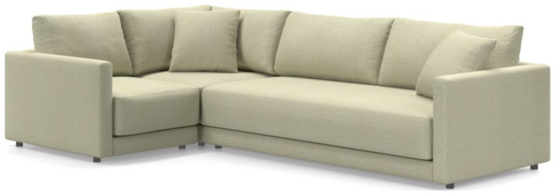 Gather Deep 3-Piece Bench Sectional Sofa - image 0 of 15