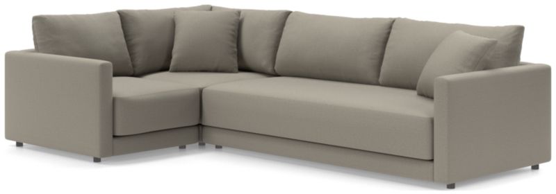 Gather Deep 3-Piece Bench Sectional Sofa - image 0 of 15