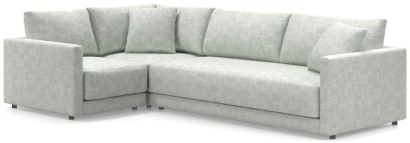 Gather Deep 3-Piece Bench Sectional Sofa - image 0 of 16