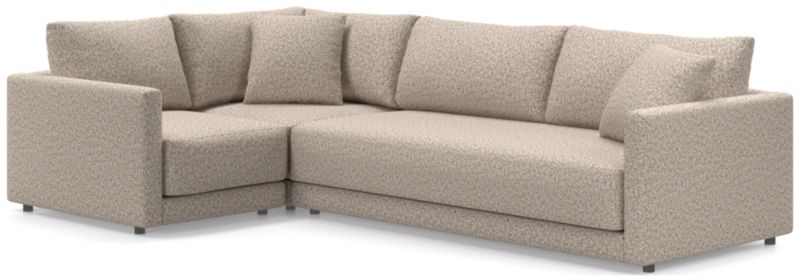 Gather Deep 3-Piece Bench Sectional Sofa - image 0 of 15