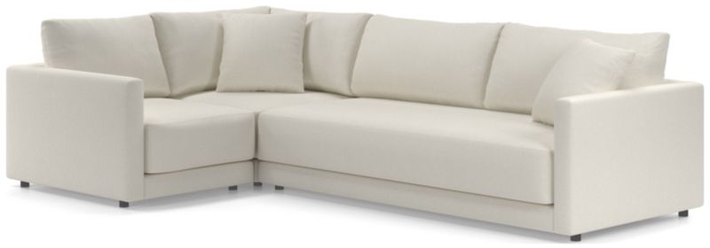 Gather Deep 3-Piece Bench Sectional Sofa - image 0 of 15