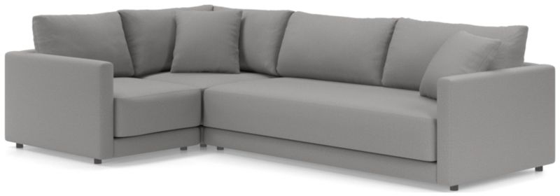 Gather Deep 3-Piece Bench Sectional Sofa - image 0 of 15