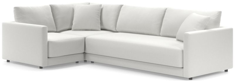 Gather Deep 3-Piece Bench Sectional Sofa - image 0 of 15