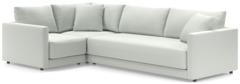 Gather Deep 3-Piece Bench Sectional Sofa - image 0 of 15