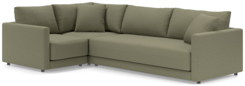 Gather Deep 3-Piece Bench Sectional Sofa - image 0 of 15