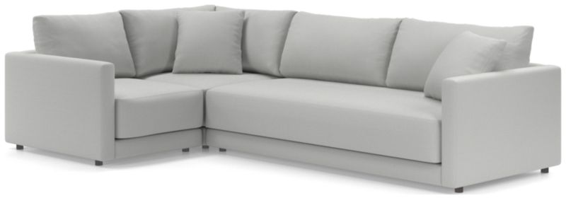 Gather Deep 3-Piece Bench Sectional Sofa - image 0 of 15