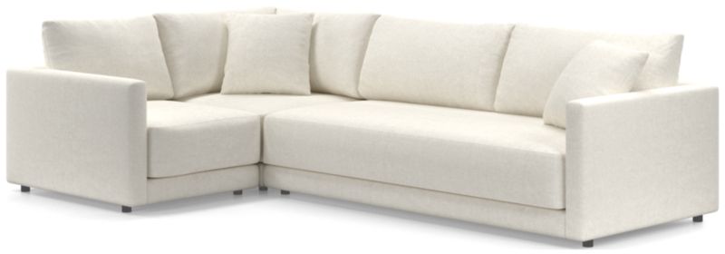 Gather Deep 3-Piece Bench Sectional Sofa - image 0 of 15