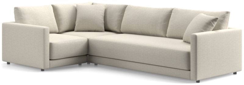 Gather Deep 3-Piece Bench Sectional Sofa - image 0 of 15